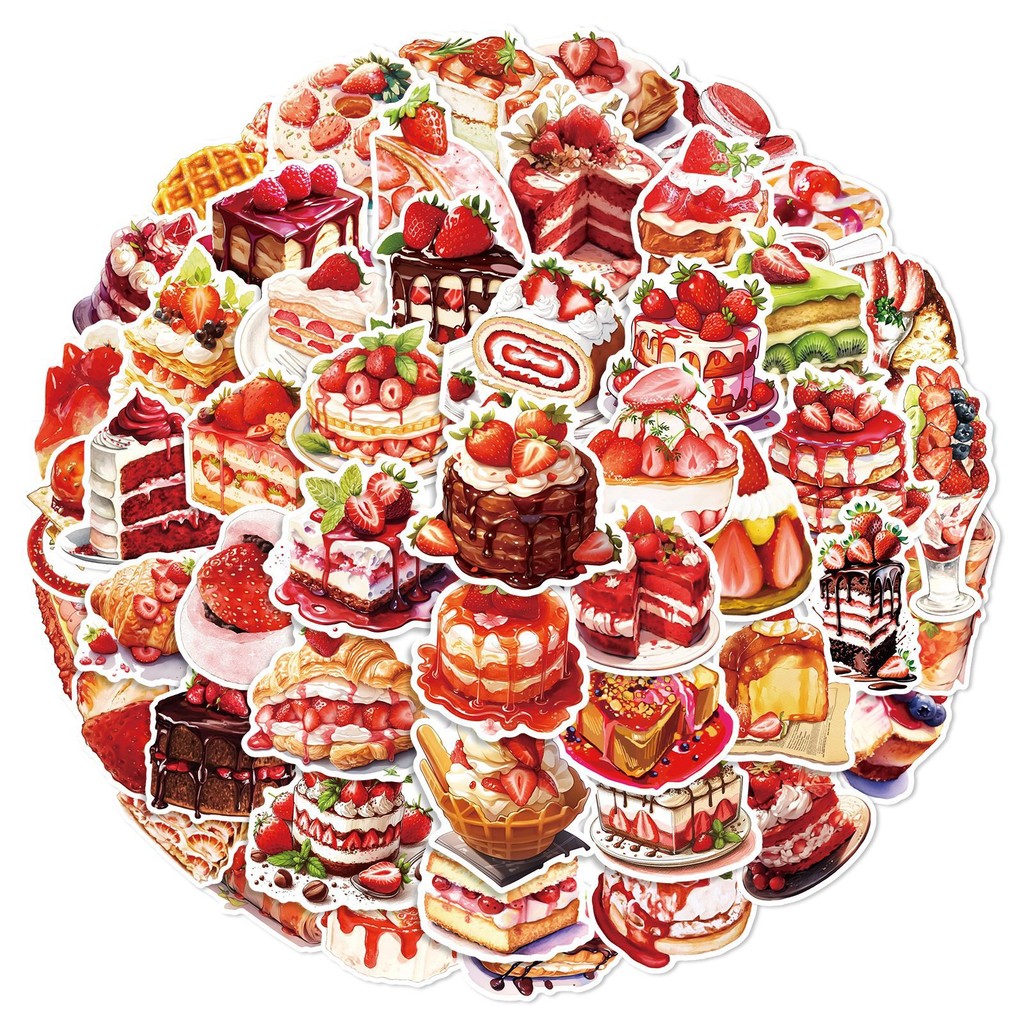 50PCS Strawberry Cake Dessert  - Strawberry Huller reseña y precio