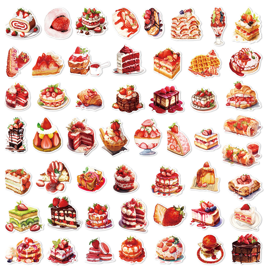 50PCS Strawberry Cake Dessert  - Strawberry Huller reseña y precio