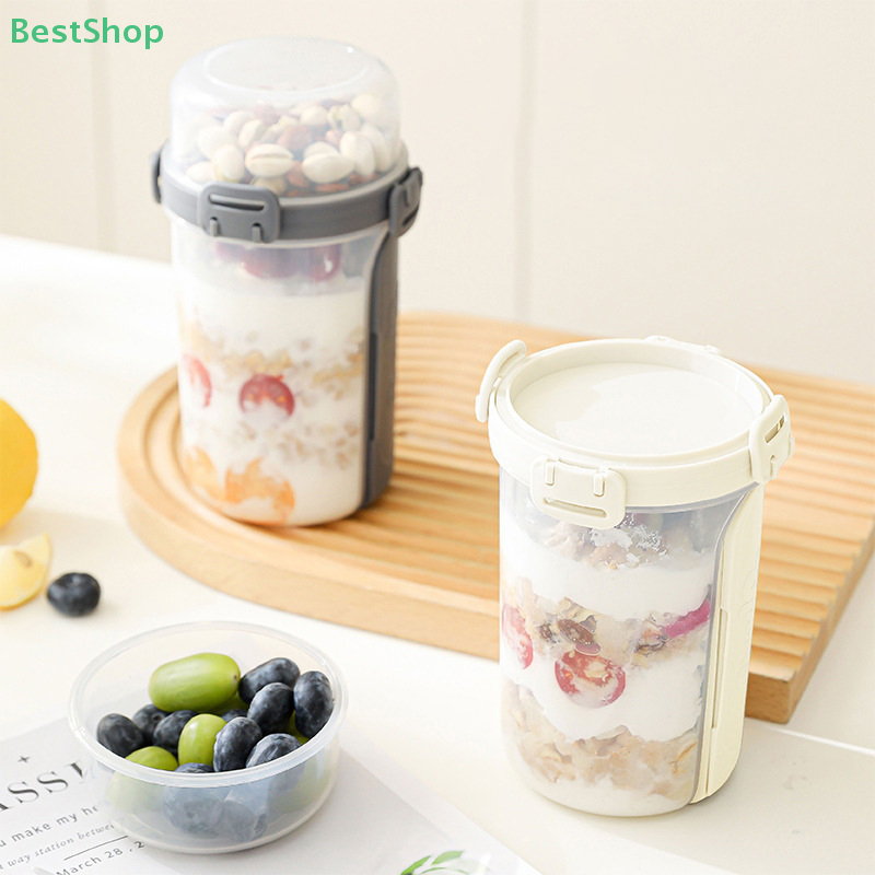 ❤Salad Cup Portable Light Meal - Meal Prep Chia Pudding reseña y precio