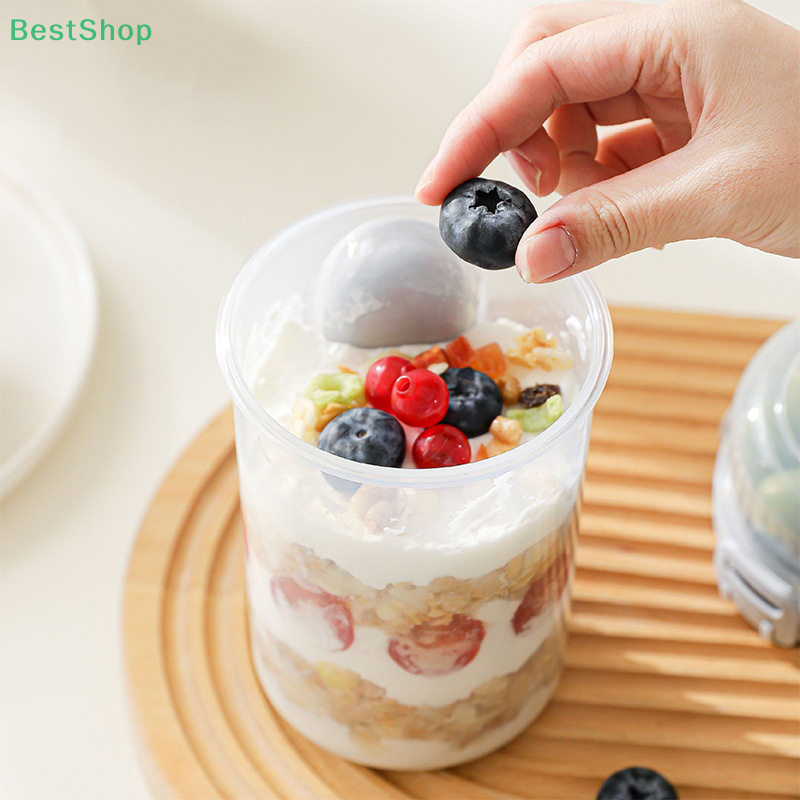 ❤Salad Cup Portable Light Meal - Meal Prep Chia Pudding reseña y precio