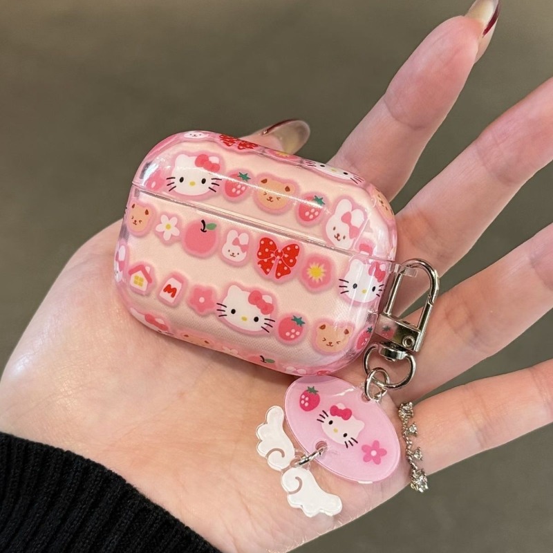 Hello Kitty Headset Case Anime - Strawberry Huller reseña y precio