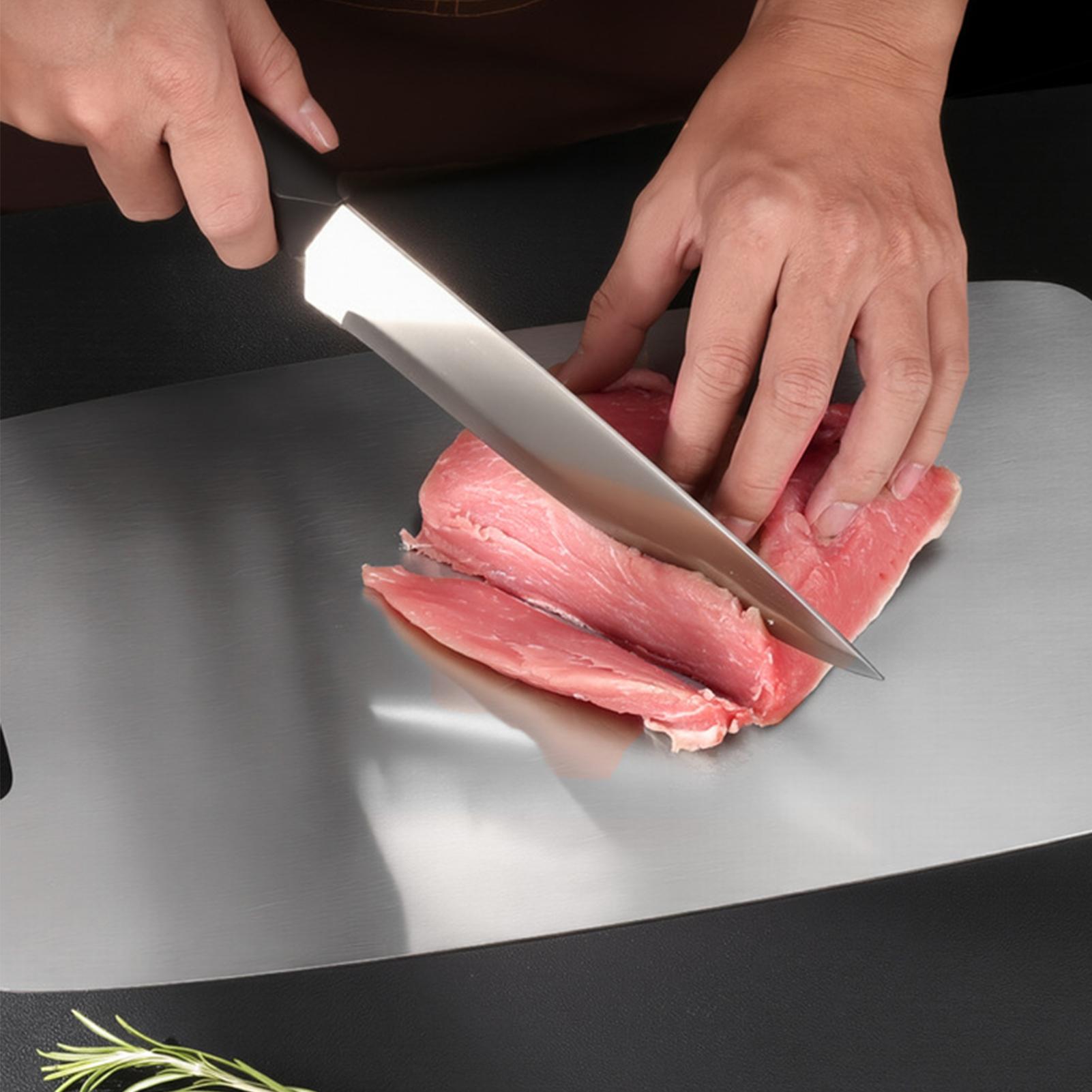 Stainless Steel Cutting Boards - Meal Prep Chicken reseña y precio