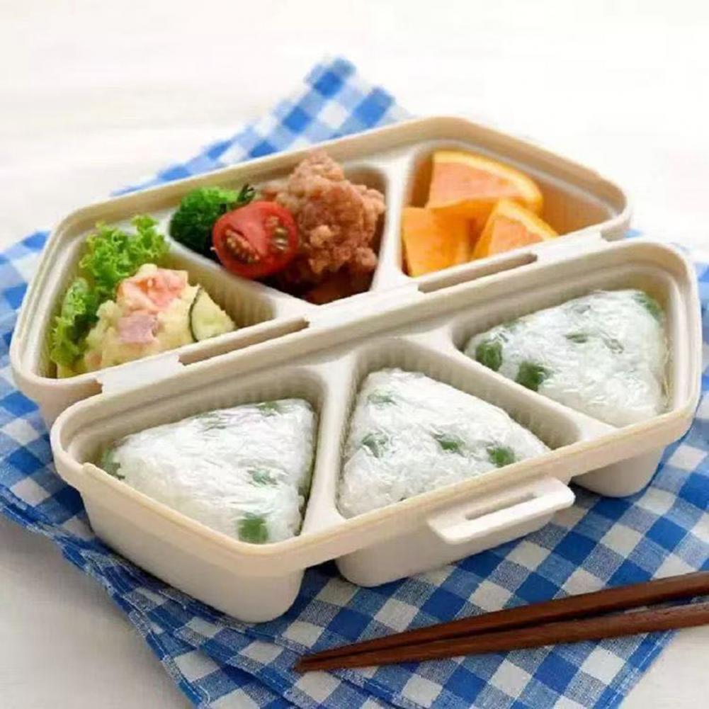 6-Cavity Triangle Onigiri Mold - Meal Prep With Rice reseña y precio