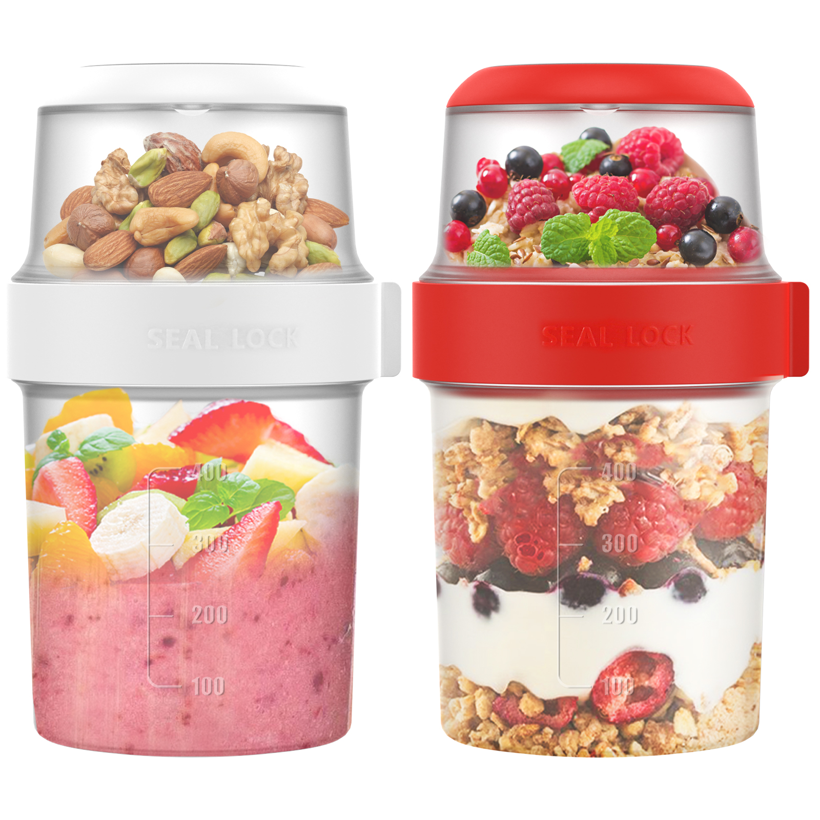 2 Pack Breakfast On the Go Cup - Meal Prep Chia Pudding reseña y precio